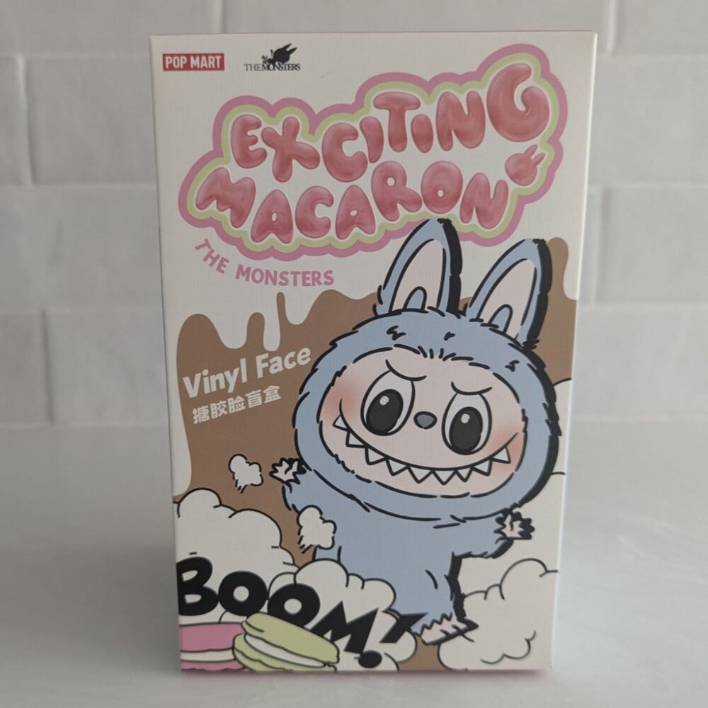 Pop Mart Exciting Macaron Labubu Sea Salt Coconut